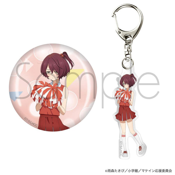 『負けヒロインが多すぎる!』缶バッジ&アクリルキーホルダー 描きおろし 小鞠知花